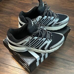 adidas Black and White Men's Running Shoes